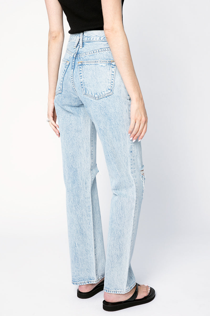 SLVRLAKE London Jean in Time Worn
