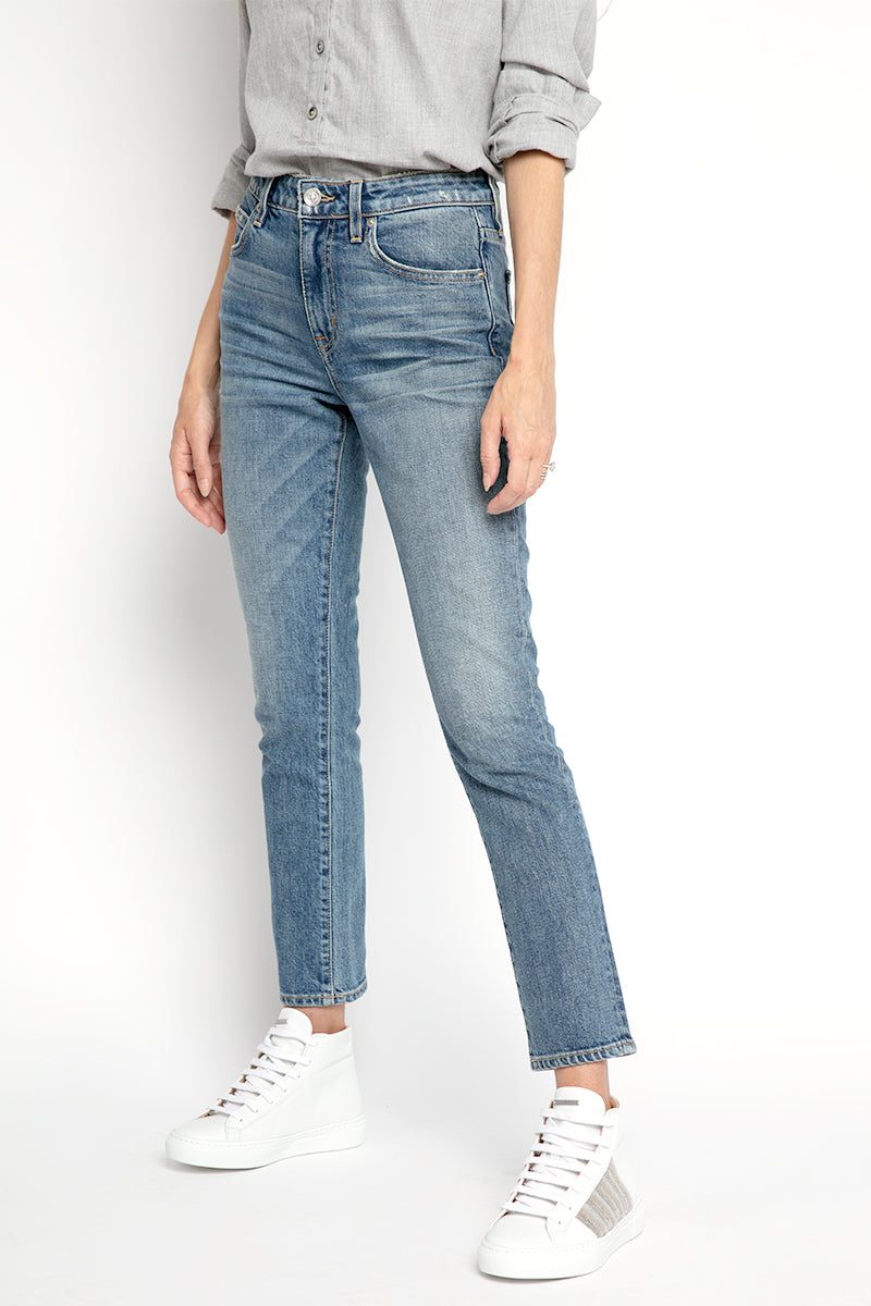 SLVRLAKE Lou Lou Slim Jeans in Blue Bird