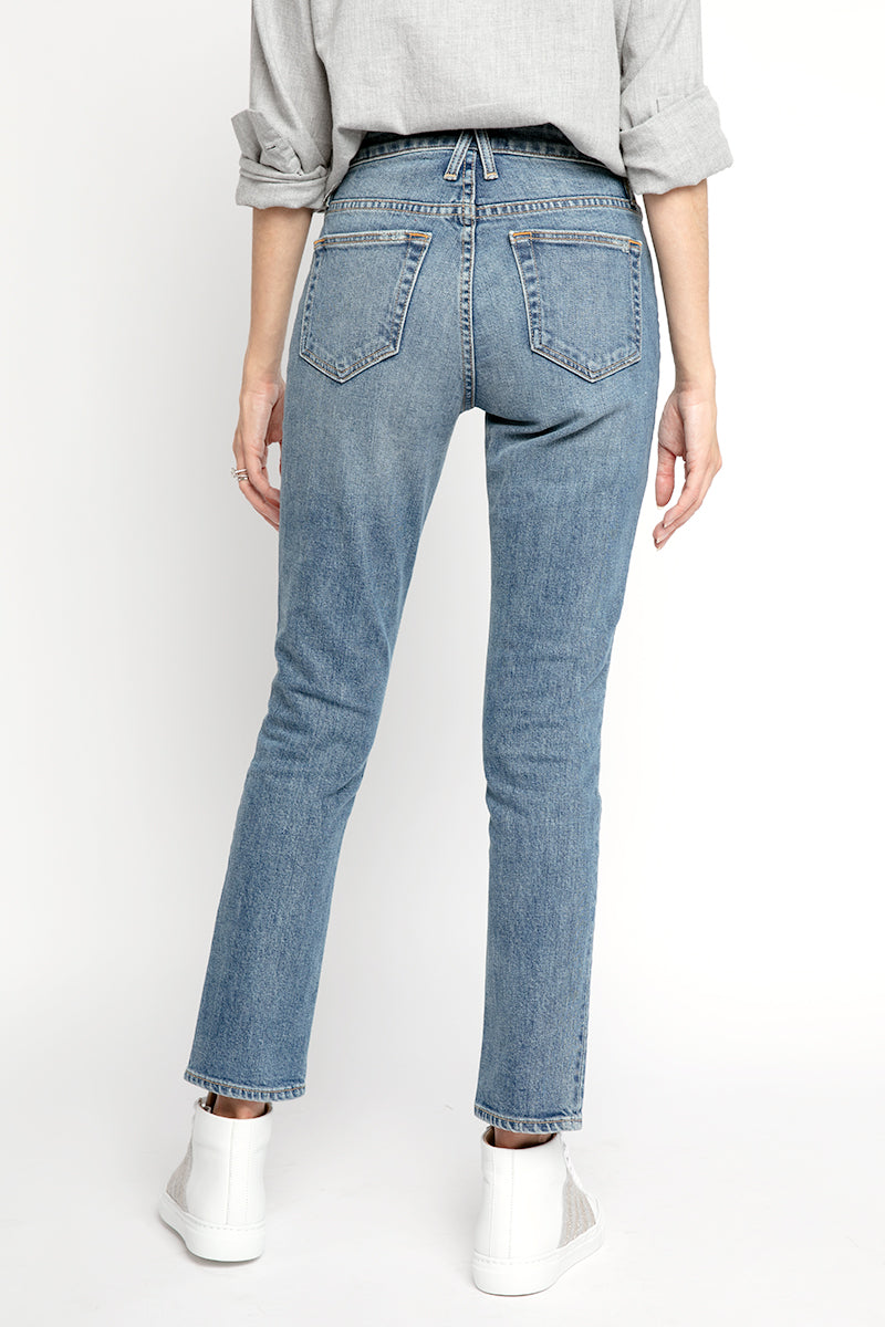 SLVRLAKE Lou Lou Slim Jeans in Blue Bird