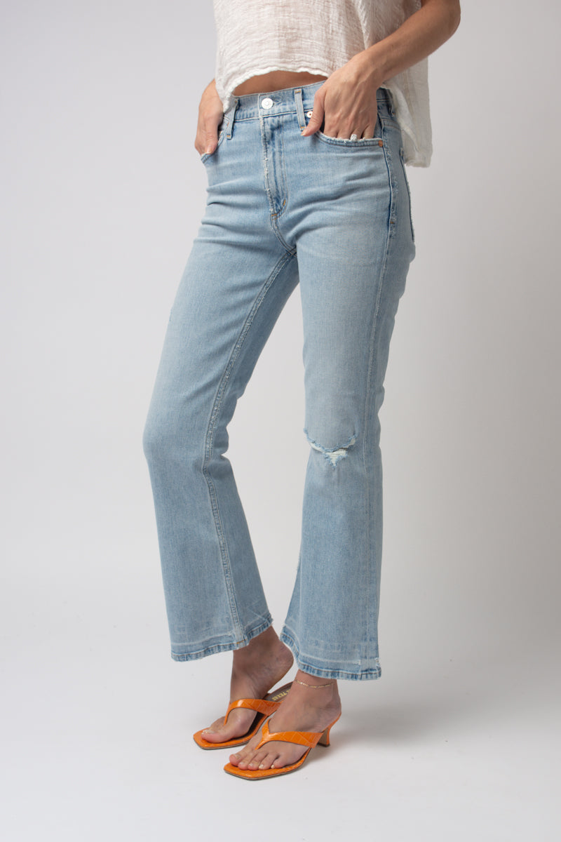 CITIZENS OF HUMANITY Tailyn Mid-Rise Flare Jeans in Played Out