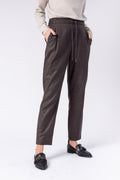 FABIANA FILIPPI Spello Jogger Trouser in Moka
