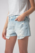 FRAME Le Beau Short in Canter Cut