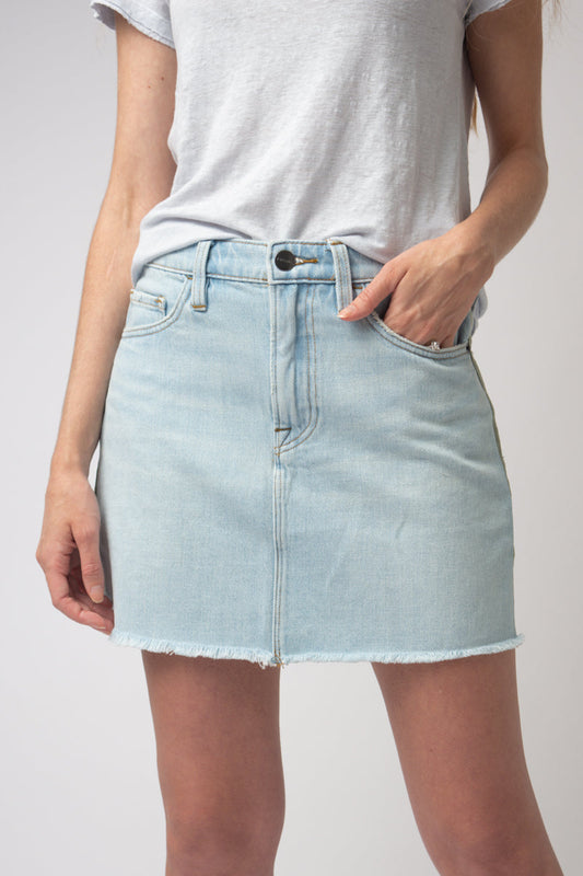FRAME Le Mini Skirt Cargo Mix in Canteburry
