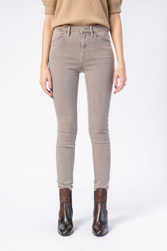 FRAME Le High Skinny Jean in Tawny Multi