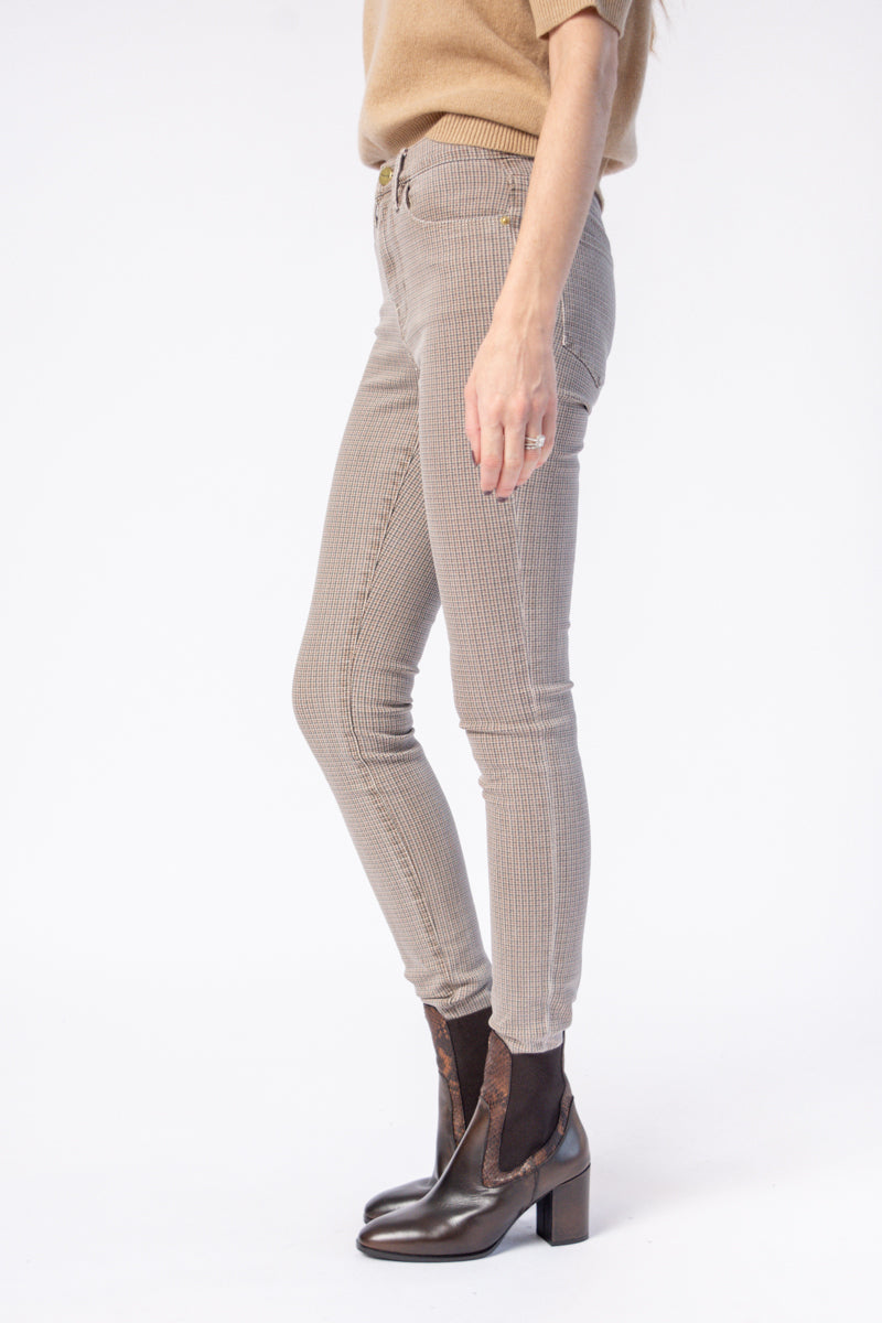 FRAME Le High Skinny Jean in Tawny Multi