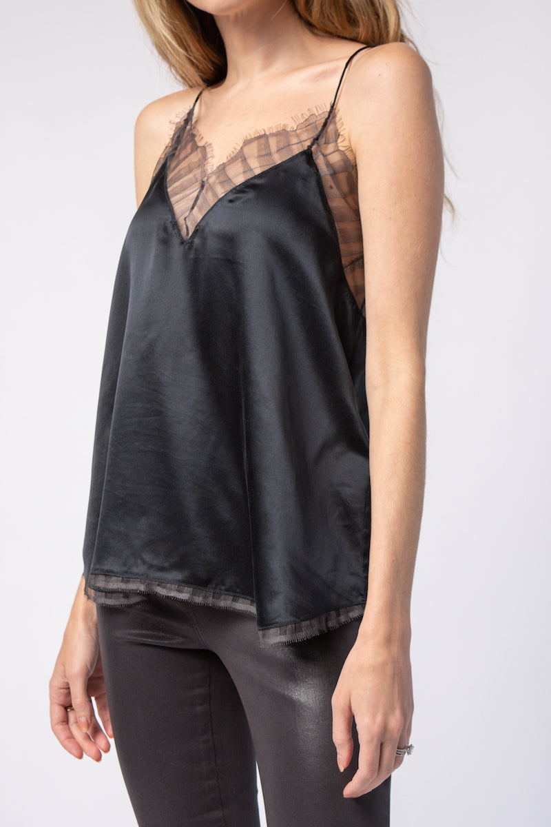 IRO Berwyn Silk Camisole in Strong Blue