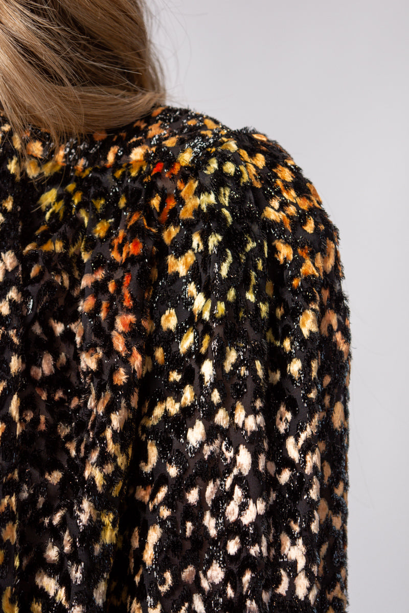 IRO Pouna Viscose and Silk Blouse in Multi