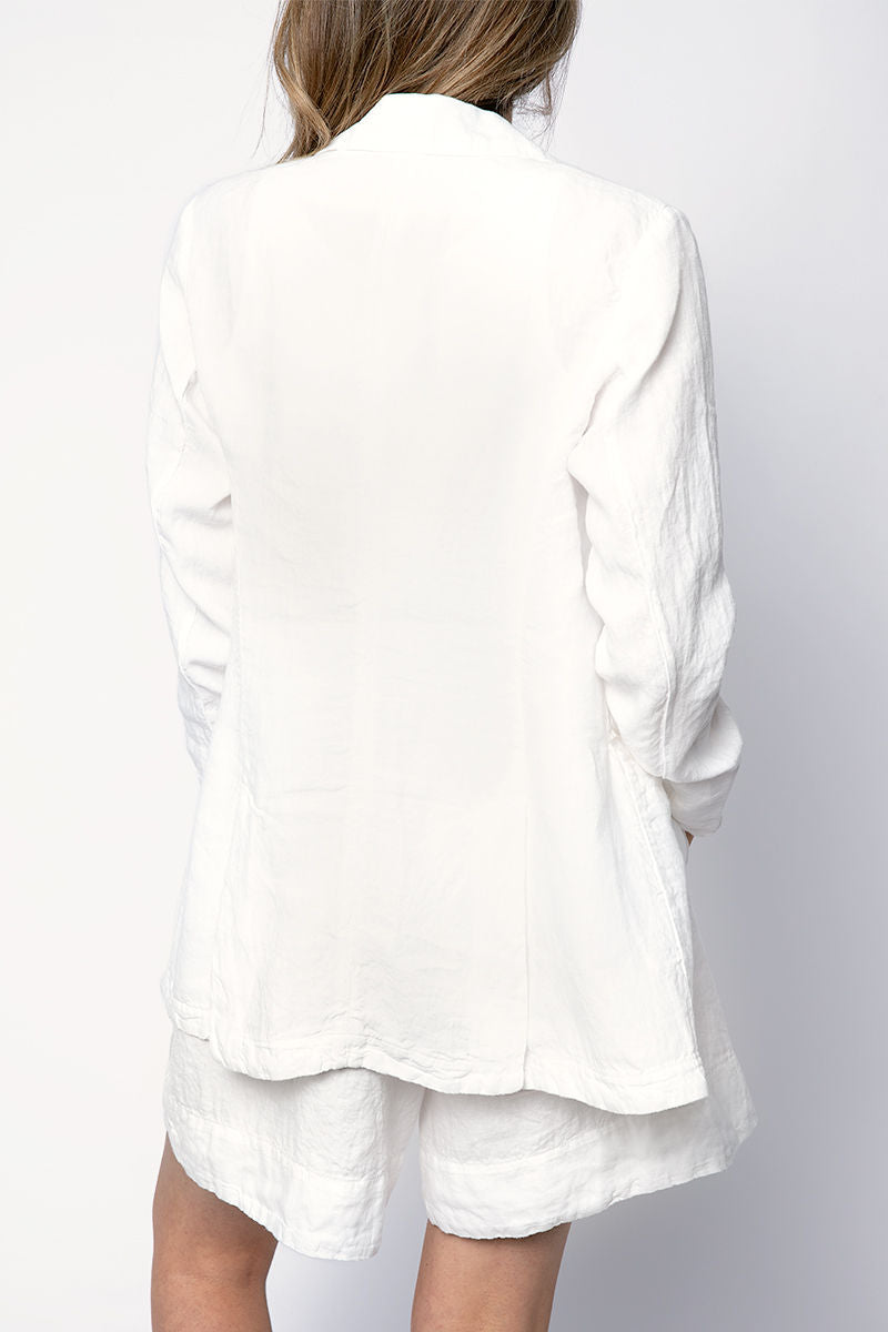 TANDEM Blazer Jacket in Off White