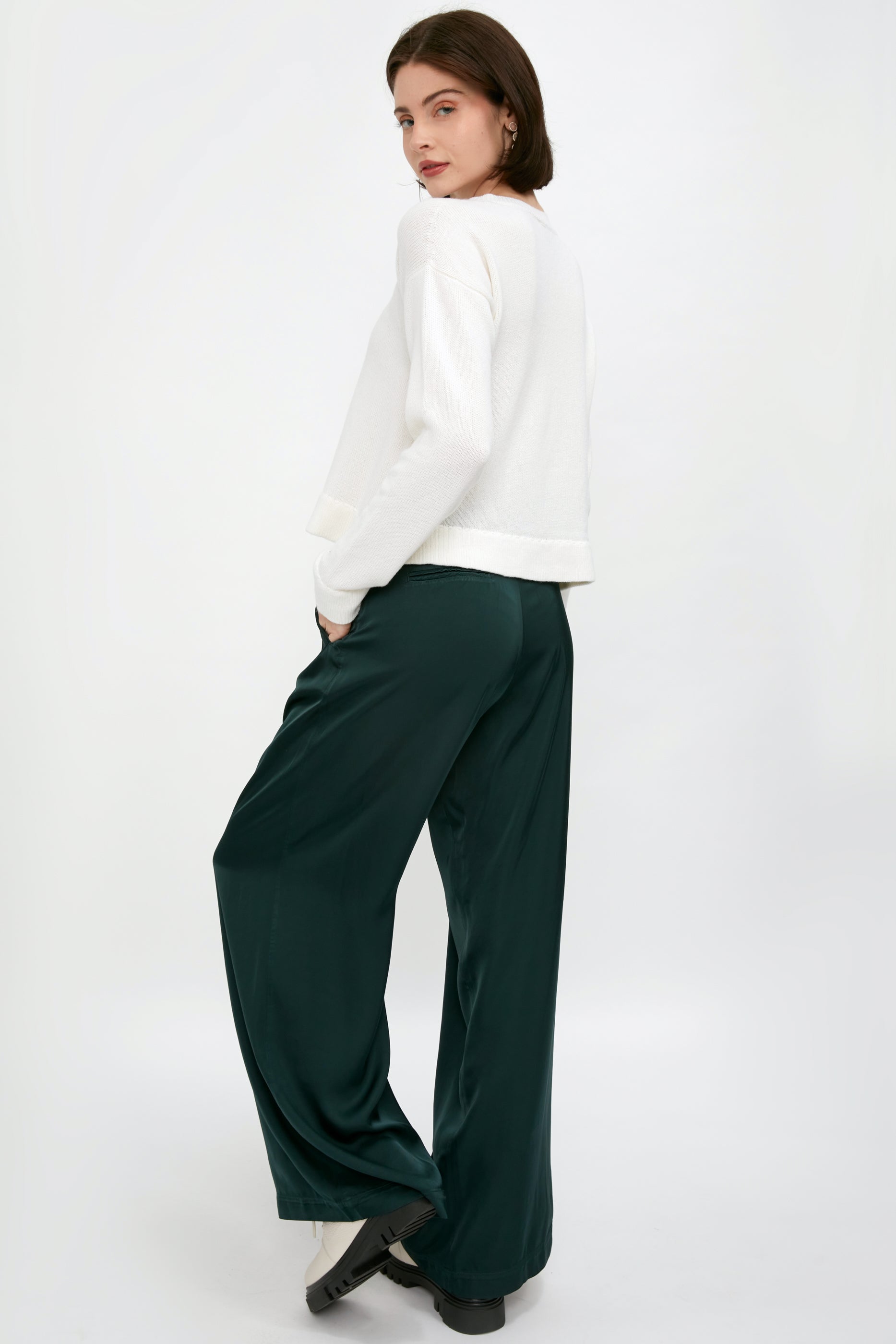 TANDEM Trouser Pant in Emerald