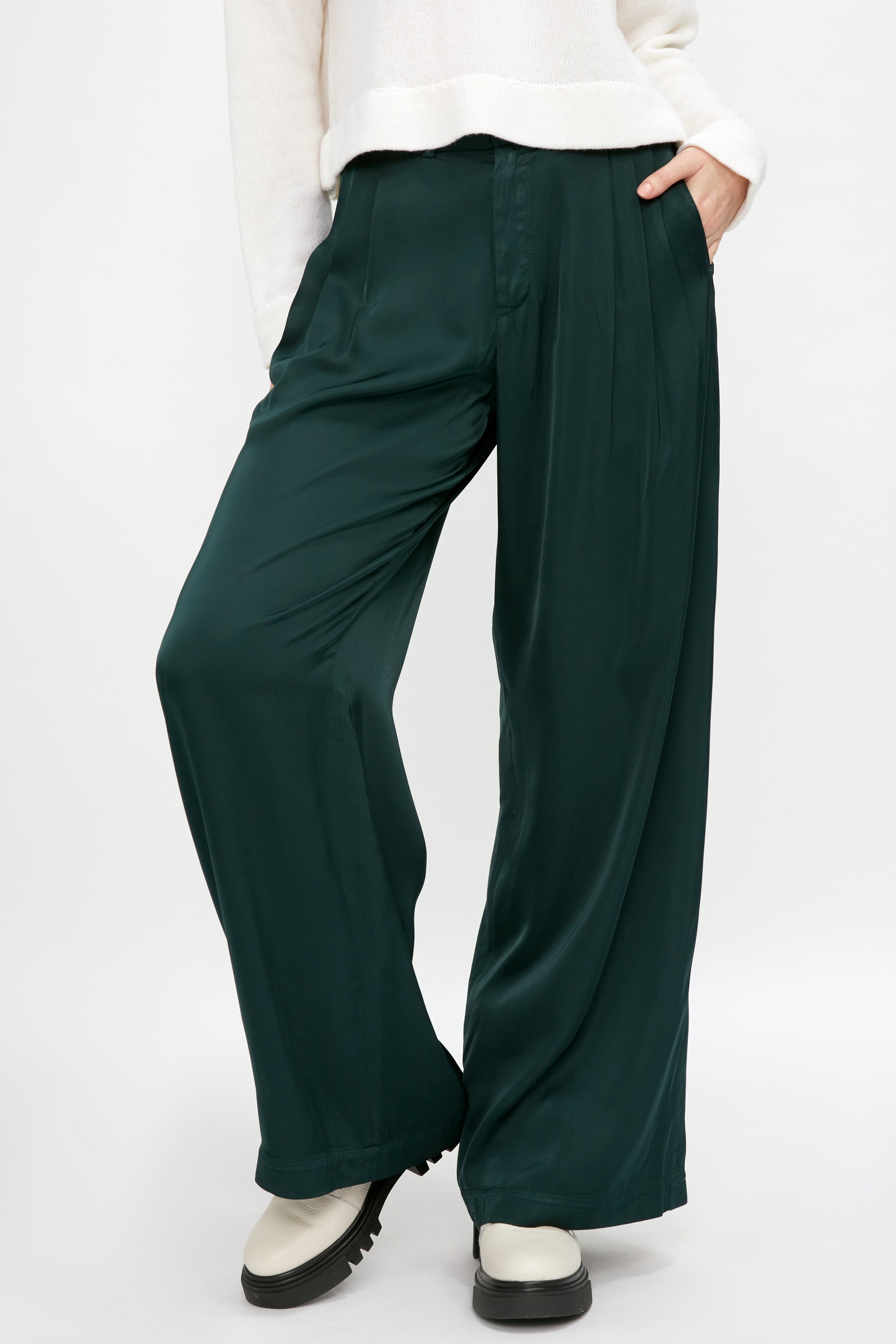 TANDEM Trouser Pant in Emerald