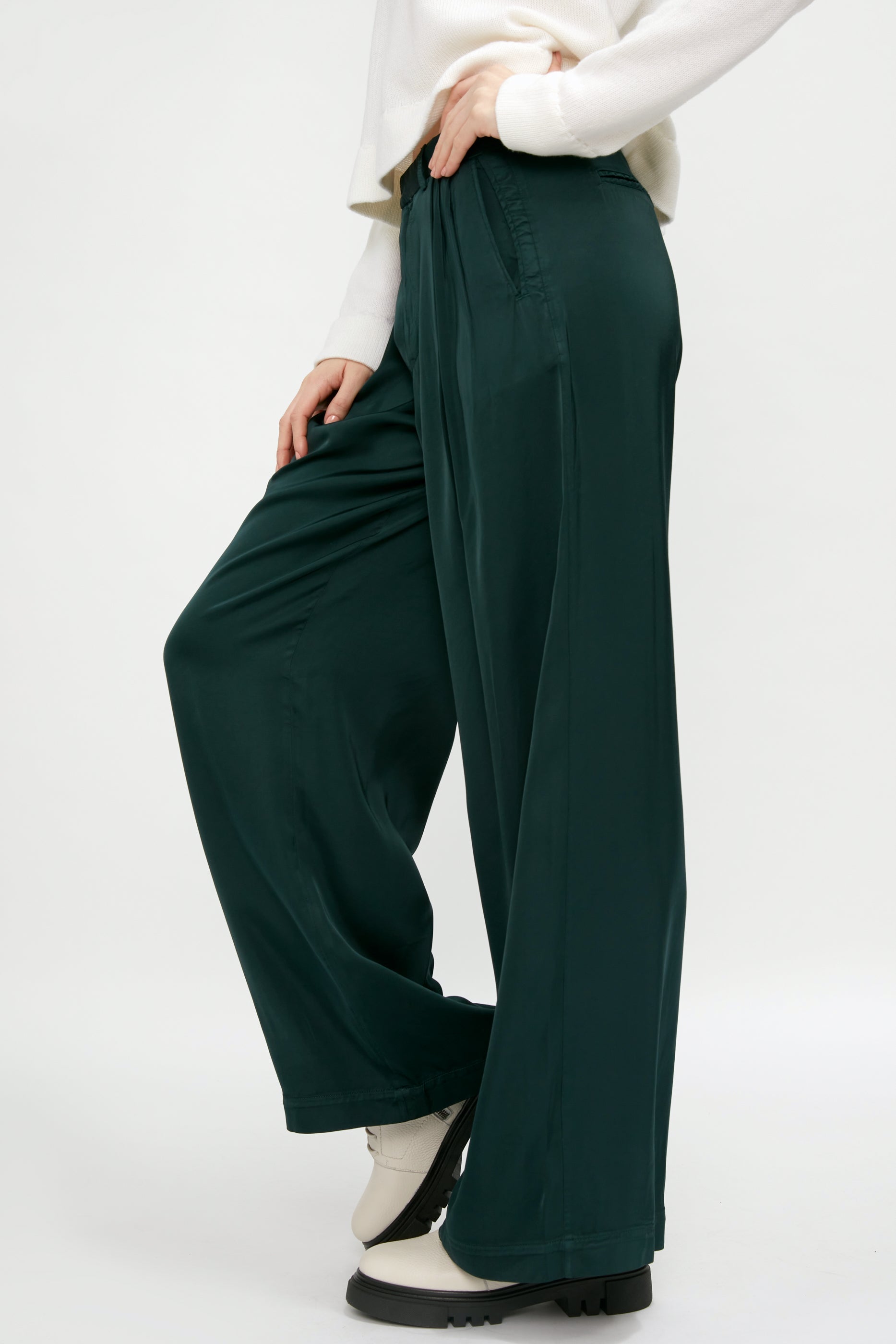 TANDEM Trouser Pant in Emerald