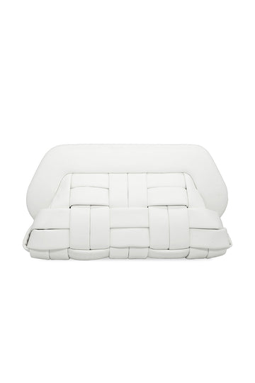 THEMOIRè Bios Woven Bag in Snow