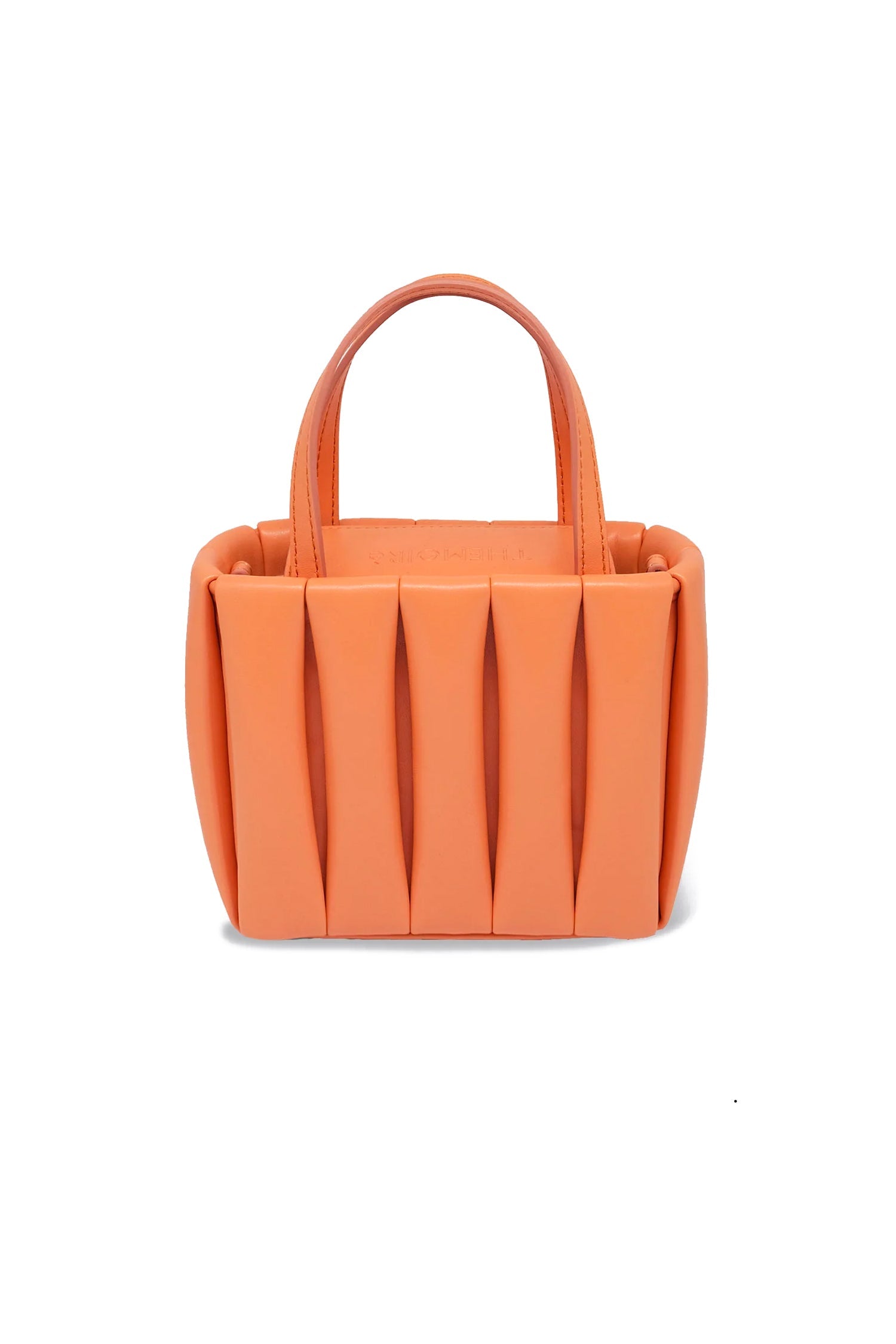 THEMOIRè Aria Vegan Leather Bag in Apricot