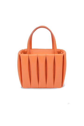 THEMOIRè Aria Vegan Leather Bag in Apricot