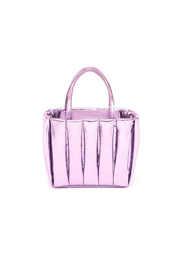 THEMOIRè Aria Laminated Bag in Lilac