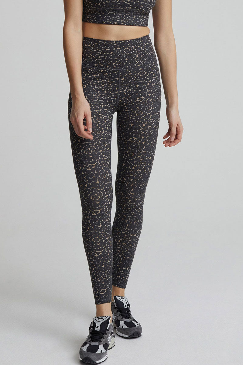 VARLEY Let's Move High Rise Legging 25 in Cluster Leopard