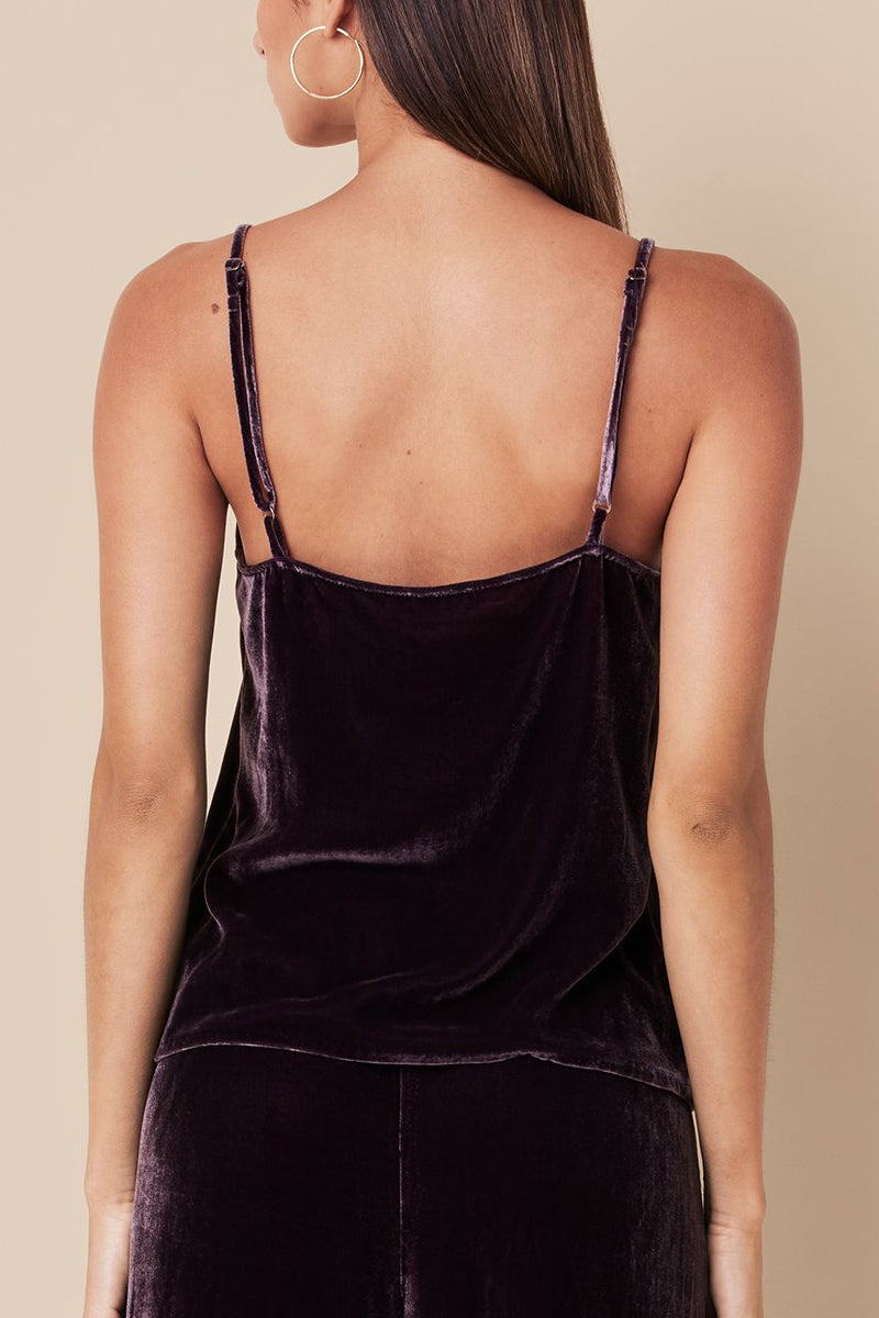 SABLYN Zahara Camisole in Coffeeberry