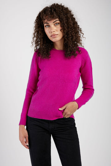 AVANT TOI Carded Pullover Sweater in Cherry
