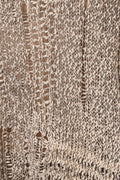 AVANT TOI Hand Painted Openwork Knit Tank Top in Fango