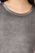 AVANT TOI Hand Painted Ribbed Tank Top in Fango