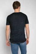 AVANT TOI Linen T-Shirt in Navy