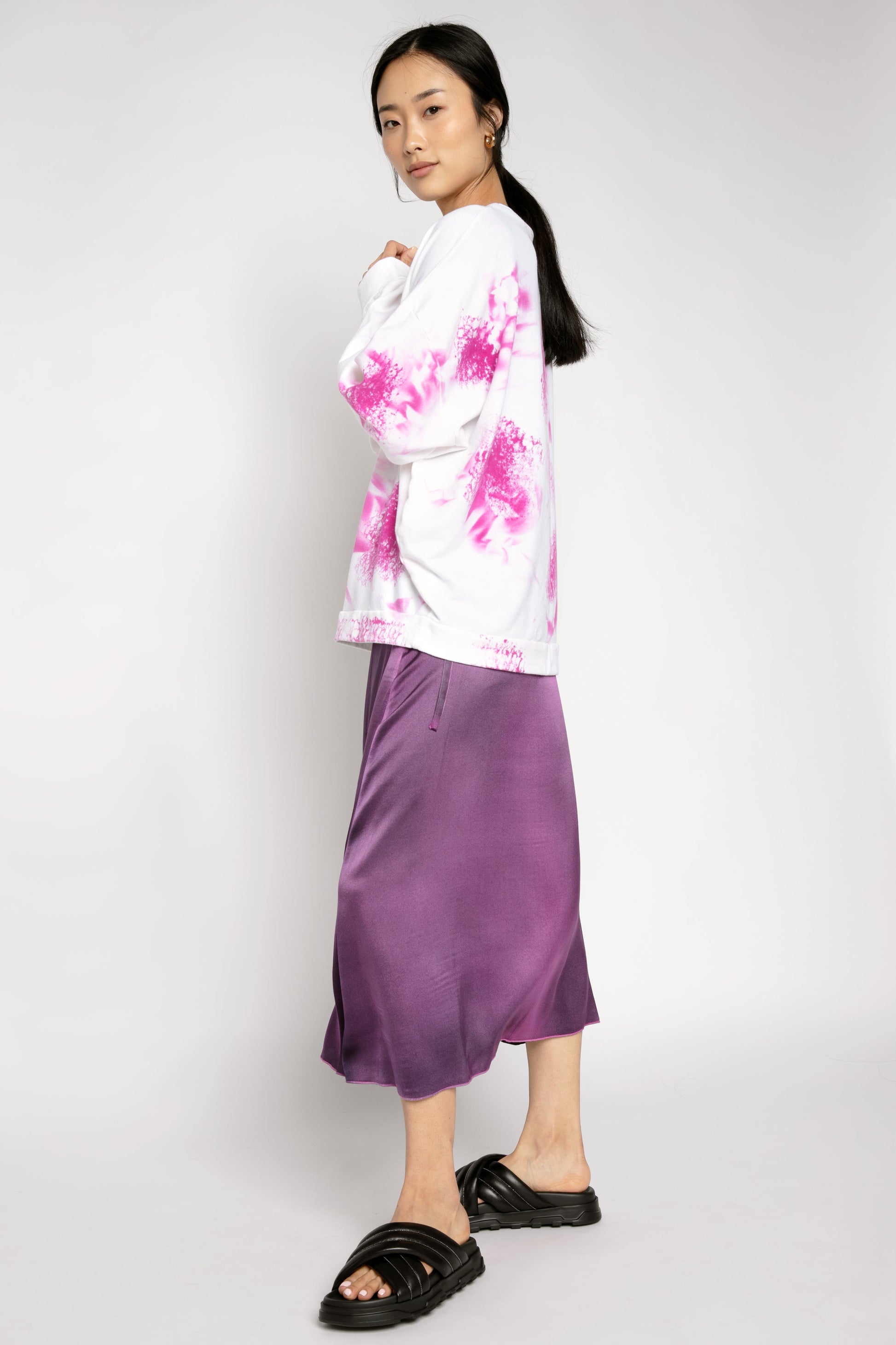 AVANT TOI Sweatshirt in Anemone