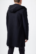 AVANT TOI Wool Coat in Navy Blue