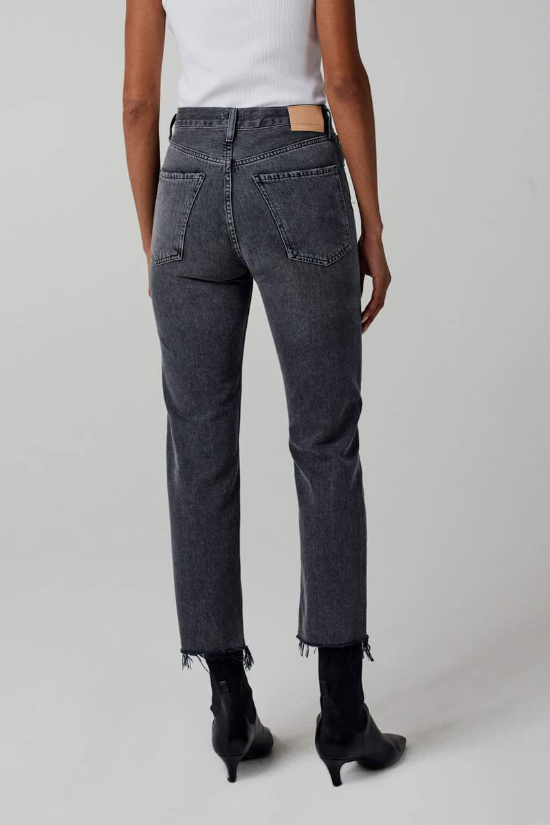 CITIZENS OF HUMANITY Daphne Crop High Rise Stovepipe Jean in Free Fall