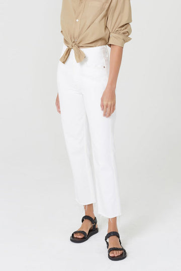 CITIZENS OF HUMANITY Daphne Crop High Rise Stovepipe Jean in Sail