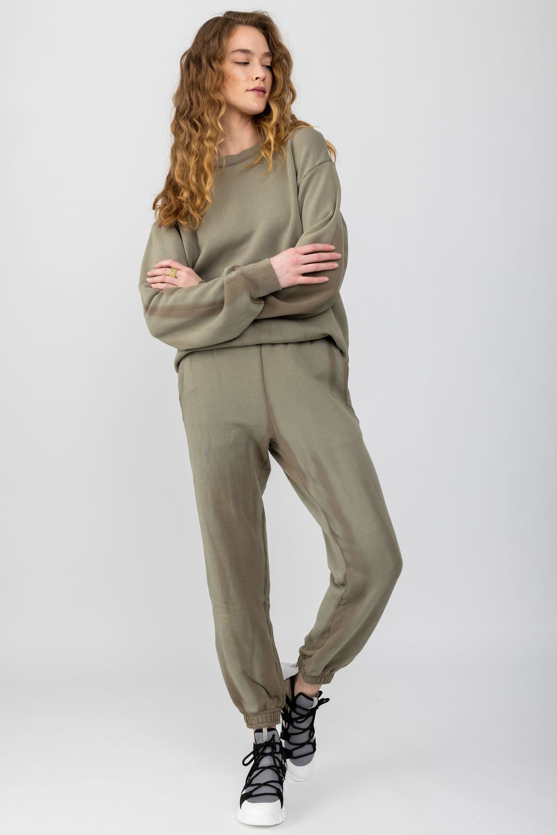 COTTON CITIZEN Brooklyn Sweatpant in Chai Cast