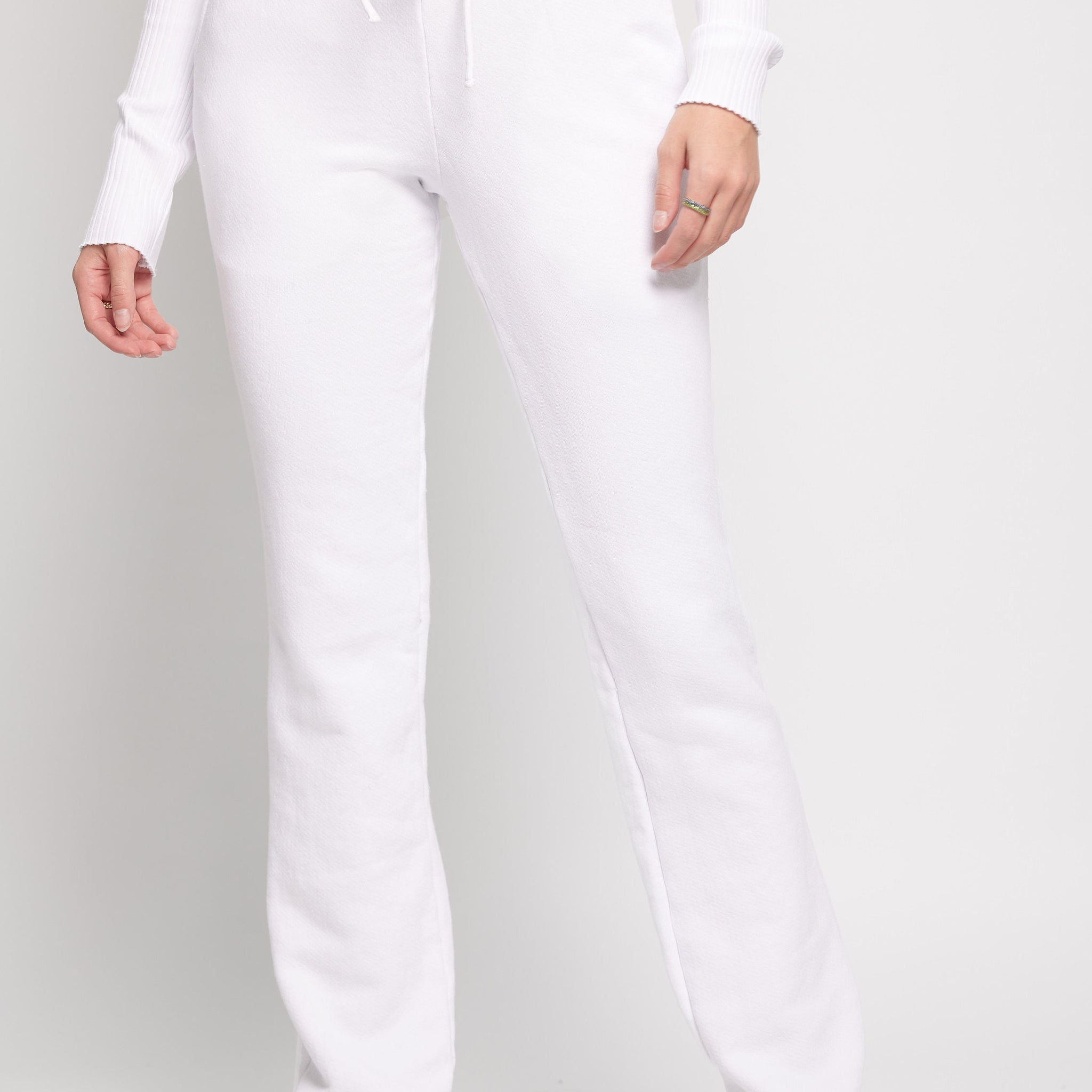 COTTON CITIZEN Brooklyn Trouser Pant in White