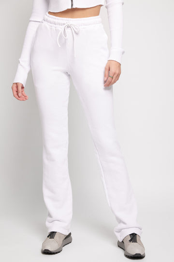 COTTON CITIZEN Brooklyn Trouser Pant in White