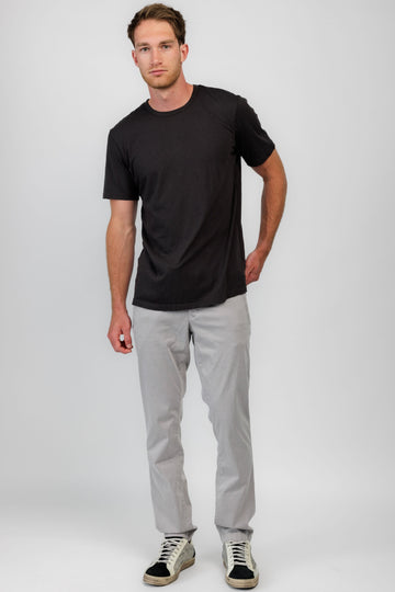 COTTON CITIZEN Classic Crewneck T-Shirt in Charcoal
