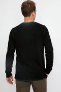 COTTON CITIZEN Presley Long Sleeve T-Shirt in Vintage Black