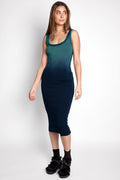 COTTON CITIZEN Verona Midi Dress in Blue Cast