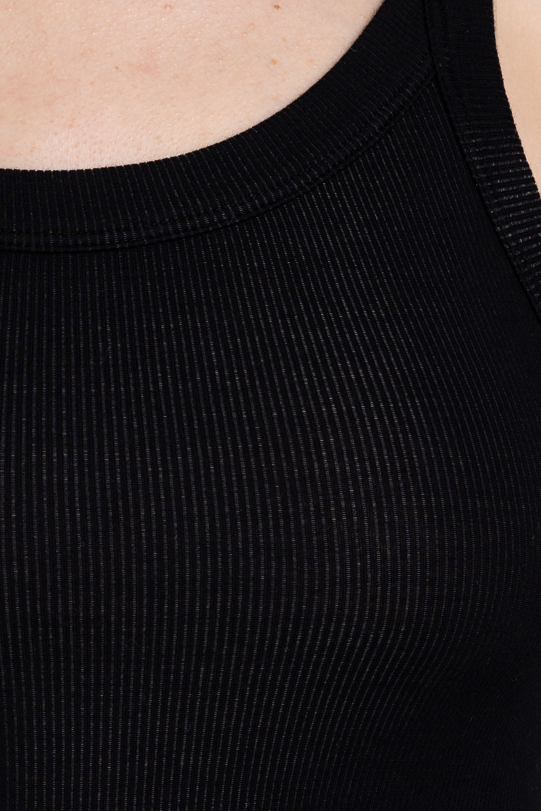 COTTON CITIZEN Verona Tank in Jet Black