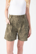 CITIZENS OF HUMANITY Cassidy Pleat Pocket Short in Palm