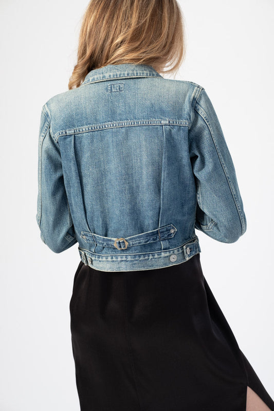 CITIZENS OF HUMANITY Logan Cropped Work Denim Jacket