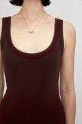 COTTON CITIZEN Verona Midi Dress in Eclipse Cast