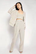 FABIANA FILIPPI Linen Trouser Pant in Dune