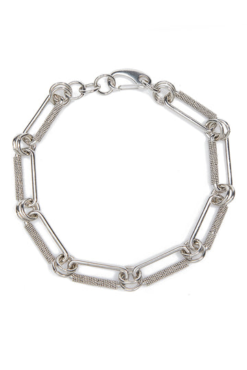 FABIANA FILIPPI Large Chain Link Necklace in Nickel