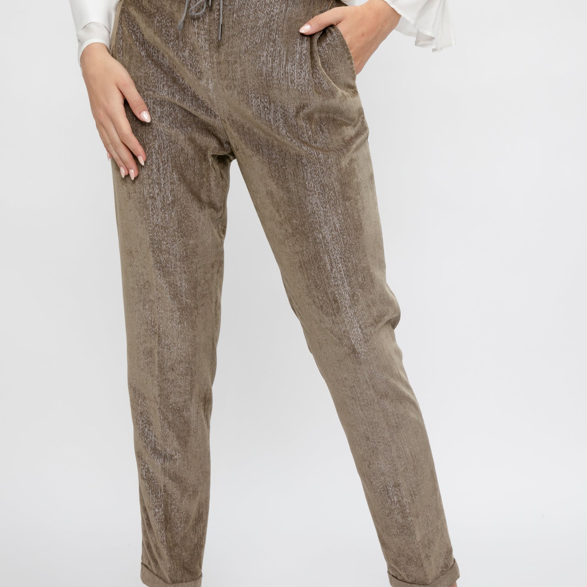 FABIANA FILIPPI Trouser Pant in Noce