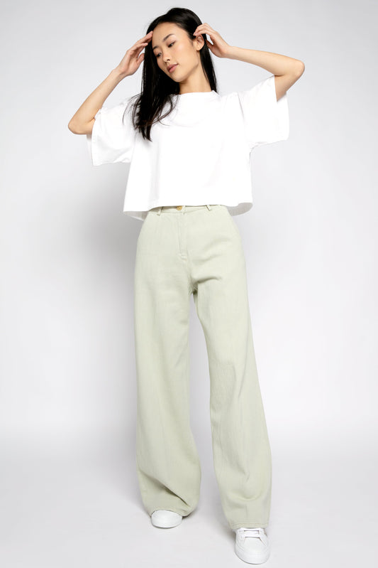 FORTE FORTE Trouser Pant in Agave