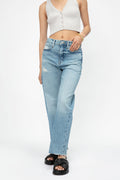 FRAME Le Jane Crop Jean in Baines Rips