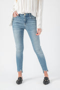 FRAME Le High Skinny Front Chew in Paltrow