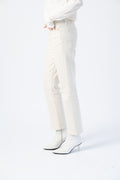 FRAME Le High Straight in Winter White
