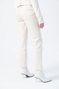 FRAME Le High Straight in Winter White