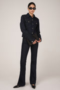 HAIKURE Chewy Flared Jean in Normal Wash
