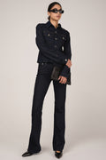 HAIKURE Chewy Flared Jean in Normal Wash