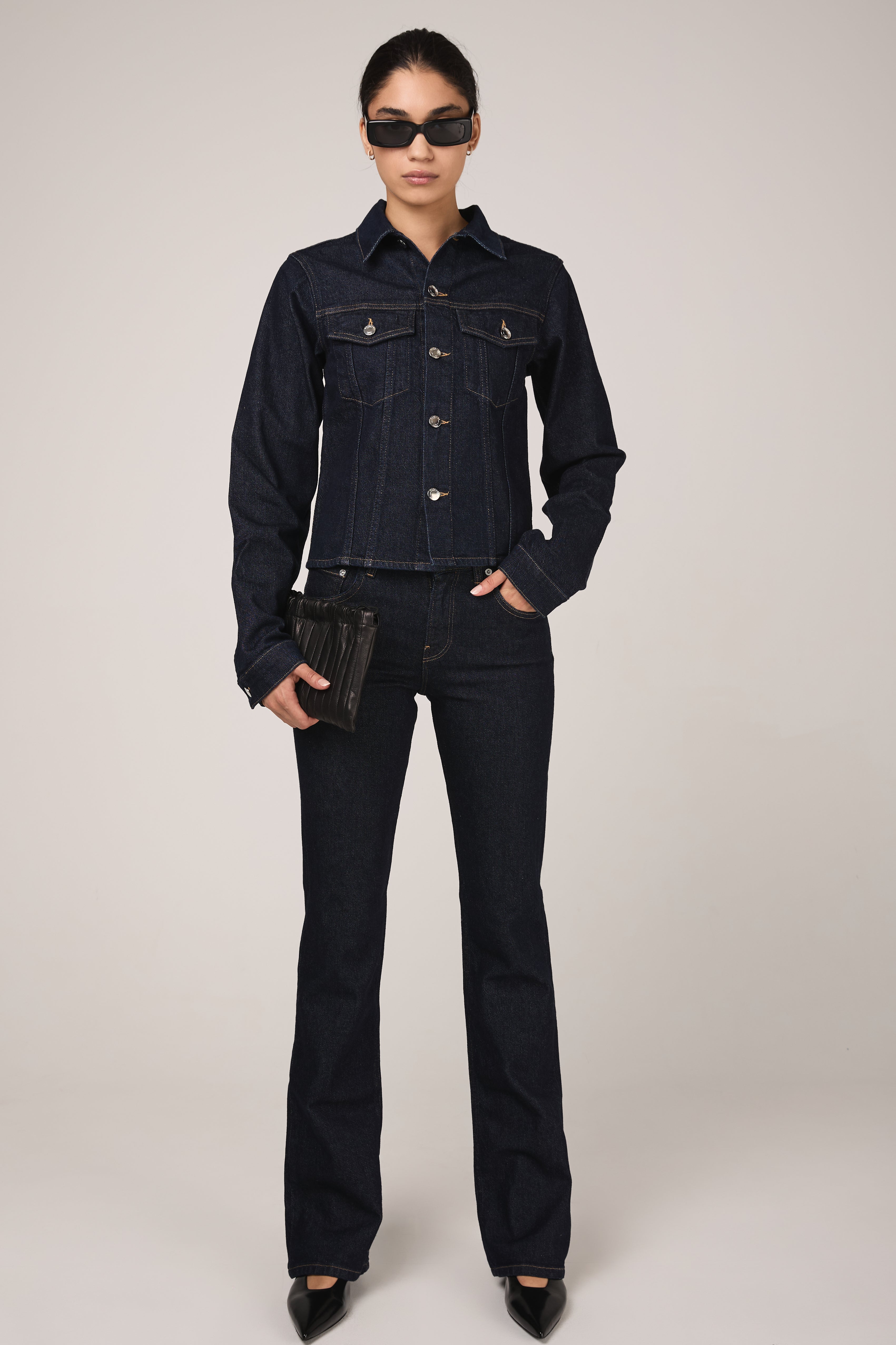 Cherry Denim Jacket in Normal Wash